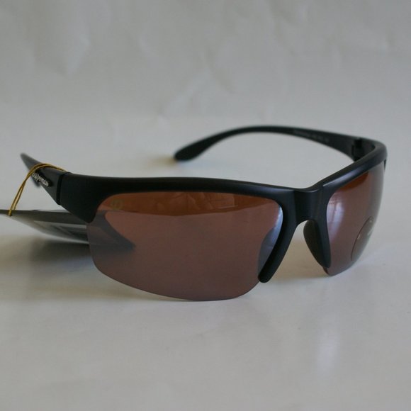 NWT Sportsman semi-rimless wrap around blade Coppermax lens tech sunglasses - Picture 4 of 7